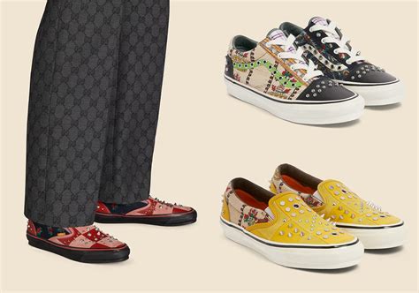 gucci vans cheap|Vans shoes collaborations.